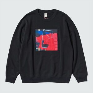 UNIQLO Black Kaws+Warhol Sweatshirt